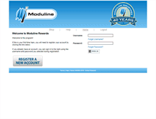 Tablet Screenshot of moduline.online-rewards.com