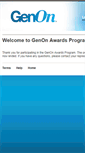 Mobile Screenshot of genon.online-rewards.com