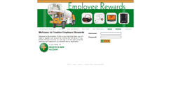Desktop Screenshot of frontier.online-rewards.com